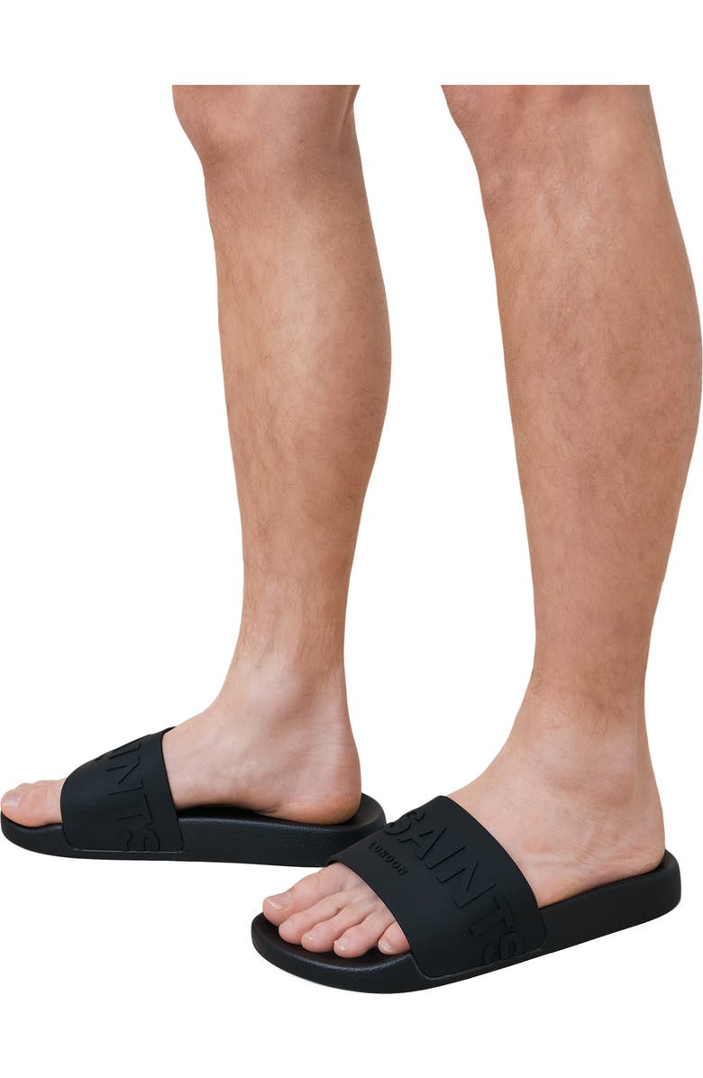 AllSaints Biggy Slide Sandal, Alternate, color,