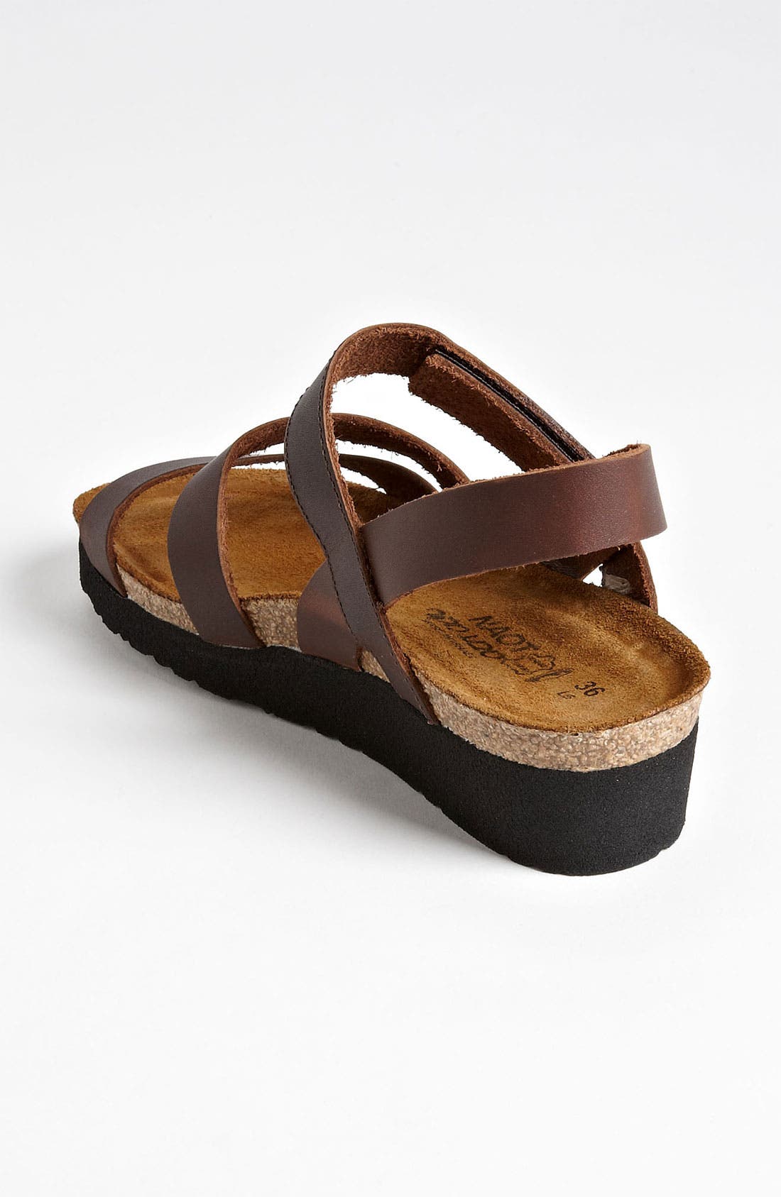 'Kayla' Sandal, Alternate, color, BUFFALO LEATHER