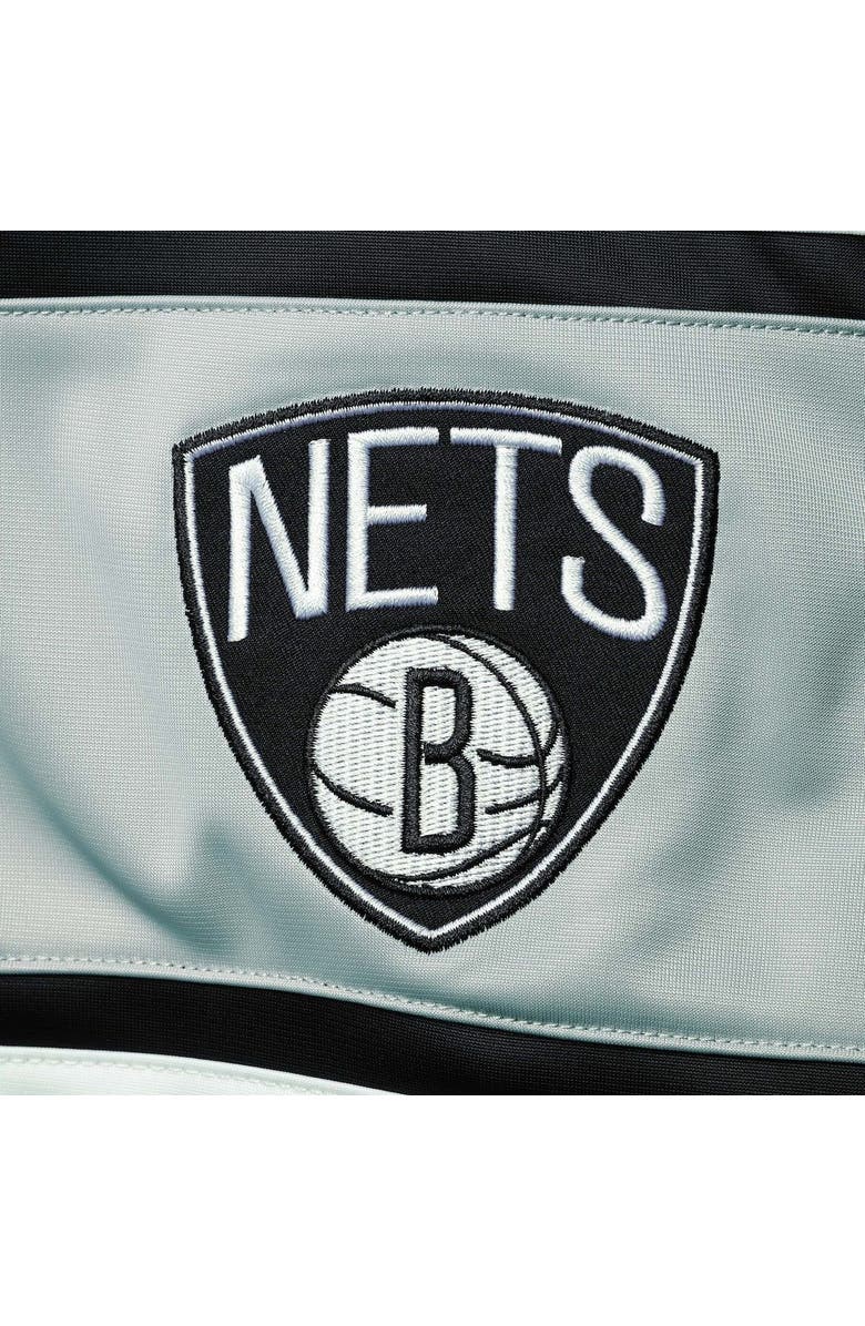 G-III SPORTS BY CARL BANKS Men's G-III Sports by Carl Banks Black Brooklyn Nets Power Pitcher Full-Zip Track Jacket, Alternate, color, Black