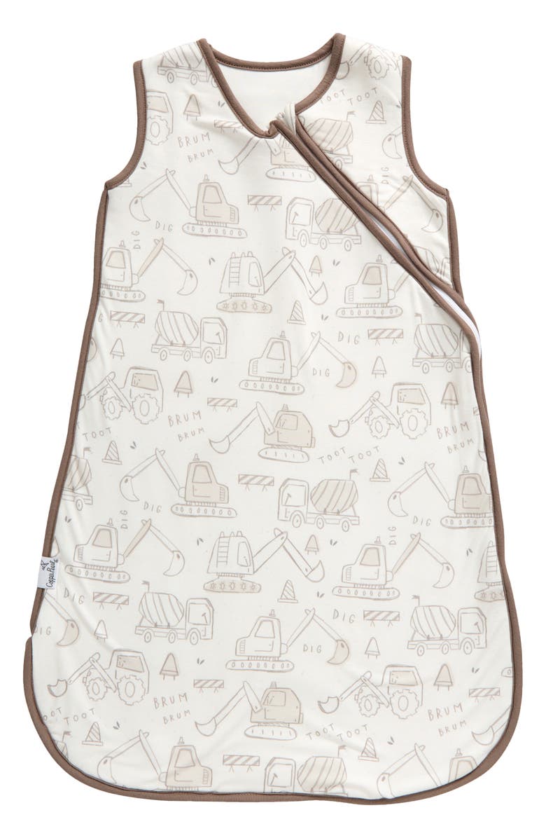 Copper Pearl Gage Wearable Blanket, Main, color, White/ Orange