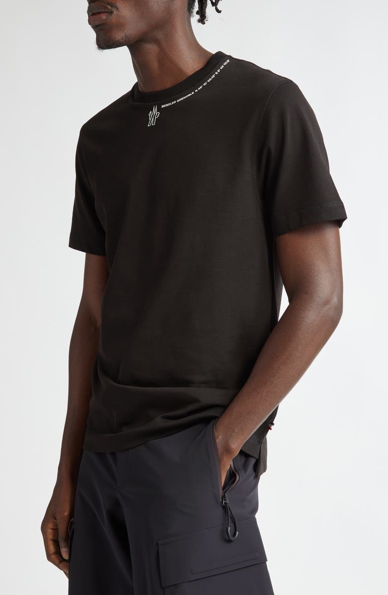 Moncler Logo Cotton T-Shirt, Alternate, color, 