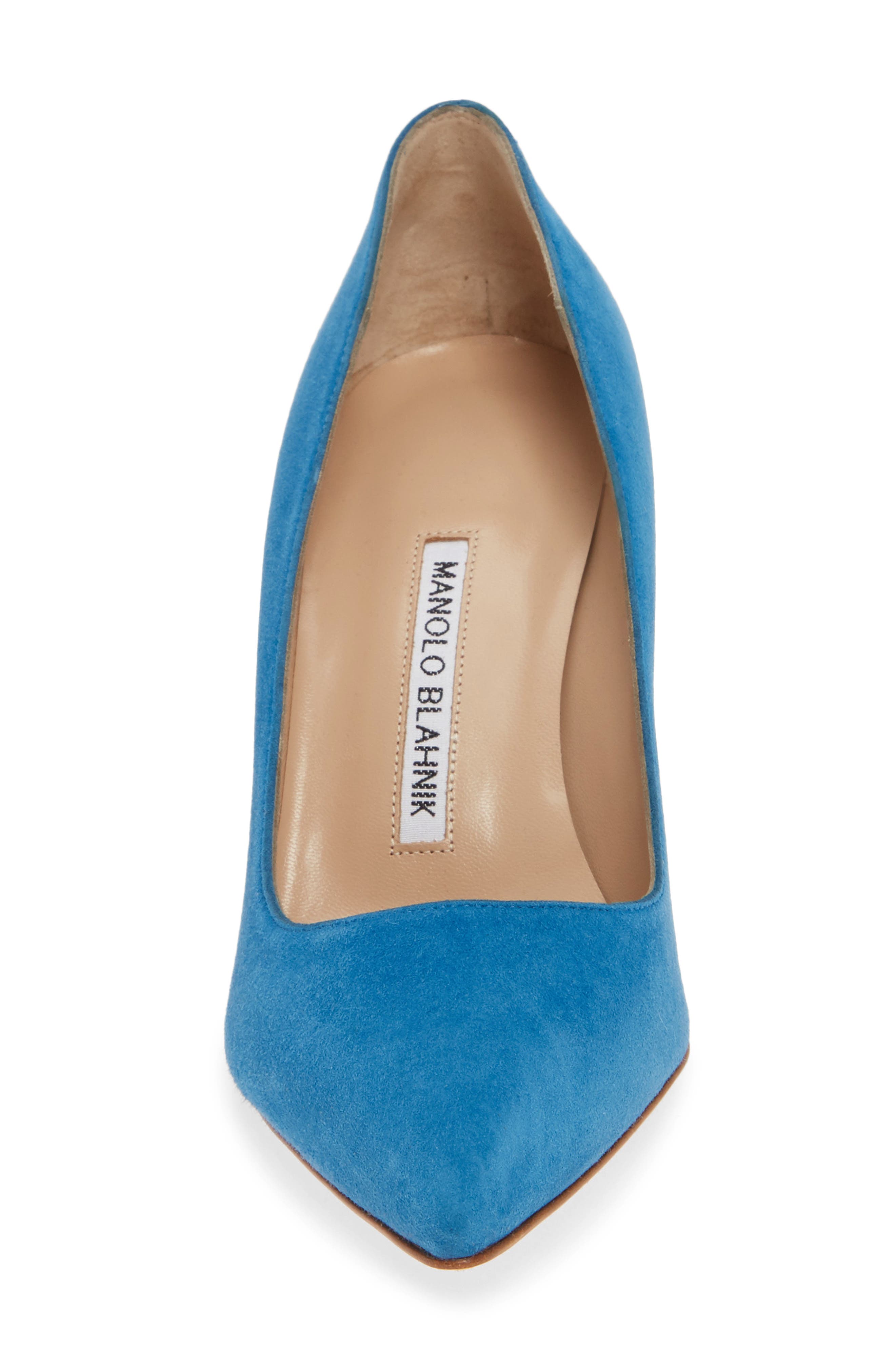 Manolo Blahnik BB Pointed Toe Pump, Alternate, color, 