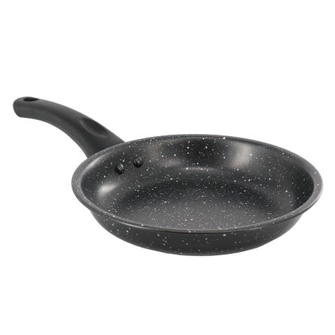 Delhi 8 Inch Round Nonstick Carbon Steel Frying Pan