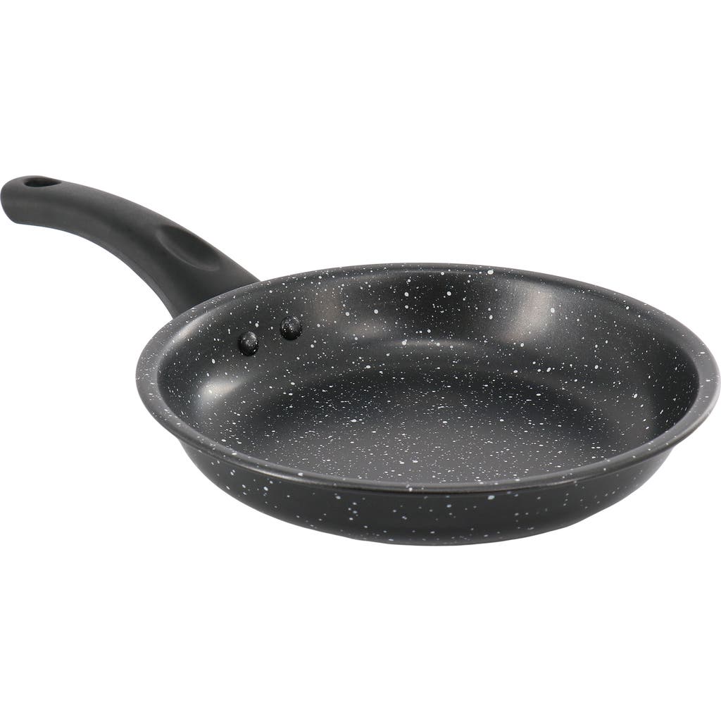 Gibson Home Delhi 8 Inch Round Nonstick Carbon Steel Frying Pan In Black
