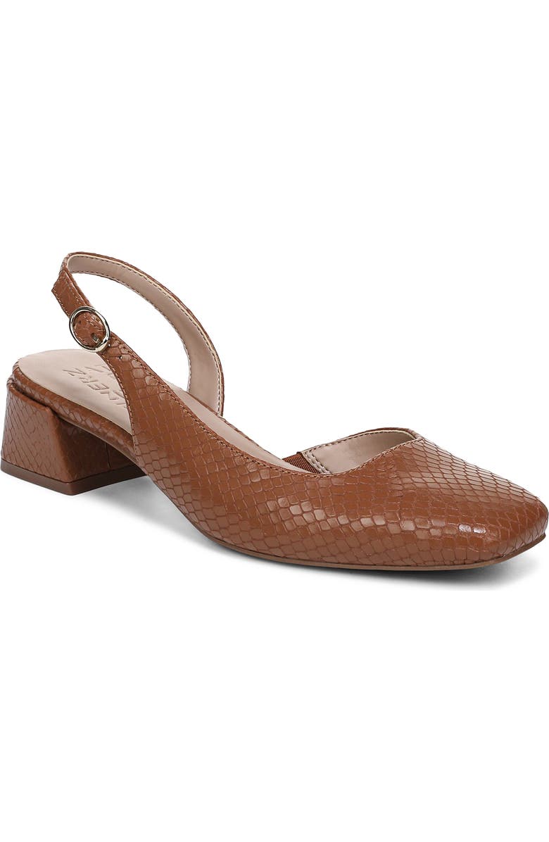 Naturalizer Jayla Slingback Pump, Main, color, English Tea Brown