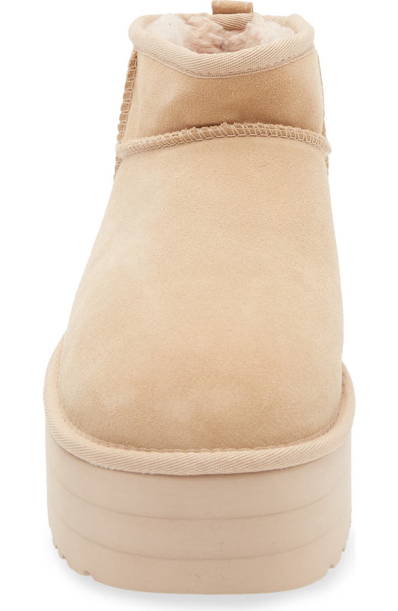 UGG<sup>®</sup> Classic Ultra Mini Platform Boot, Alternate, color, Driftwood