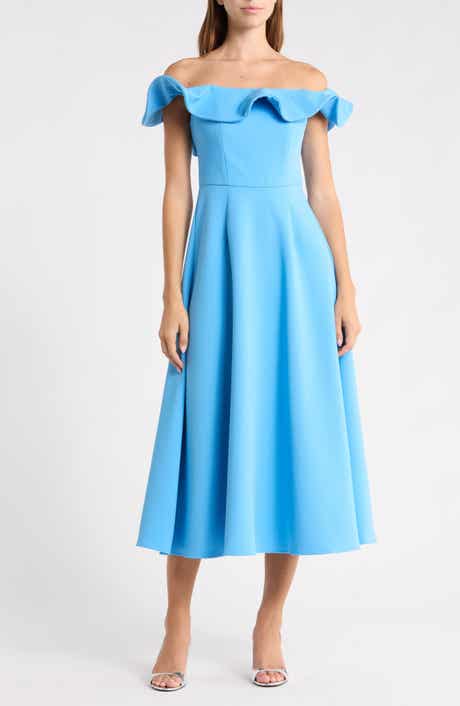 Dali Off the Shoulder Midi Dress