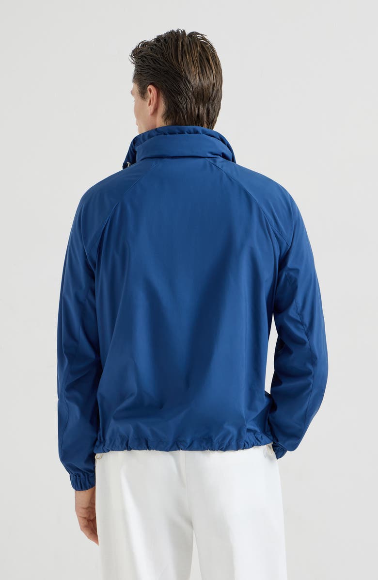 Brunello Cucinelli Outerwear with hood, Alternate, color, Royale Blue