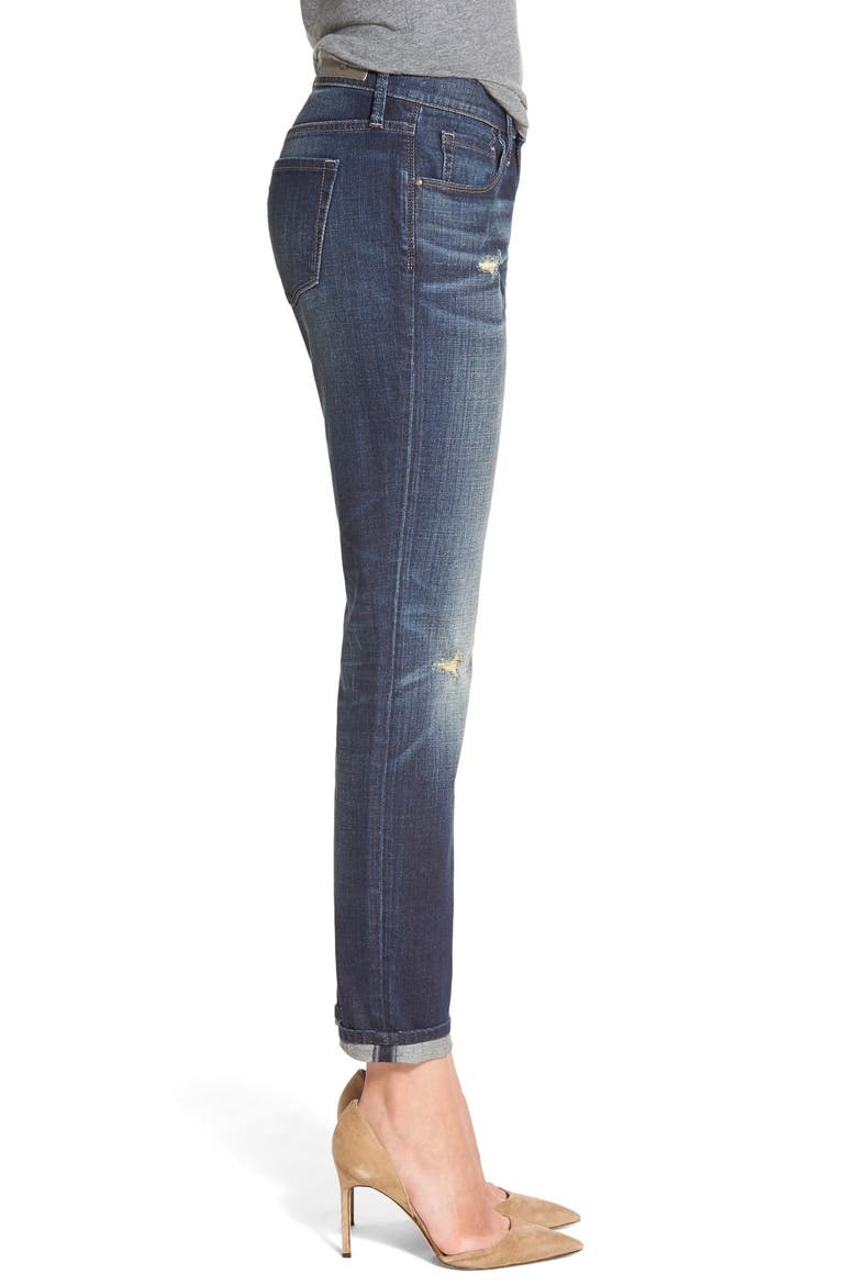 Treasure&Bond Boyfriend Jeans, Alternate, color, CROSS DARK DIRTY