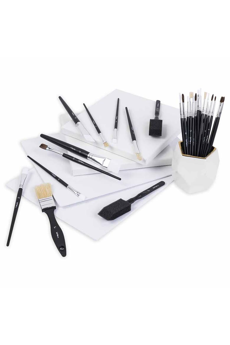 Brush Set Value Pack 25Pc, Alternate, color, Black