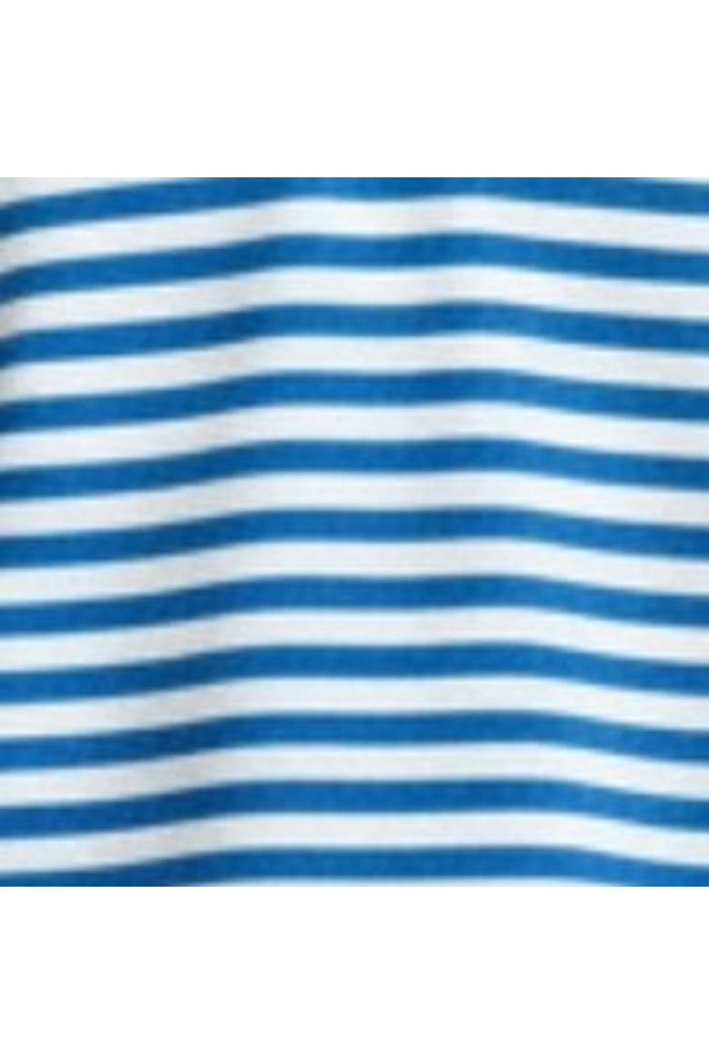 Milton Striped Polo Shirt, Alternate, color, Steel & Cream