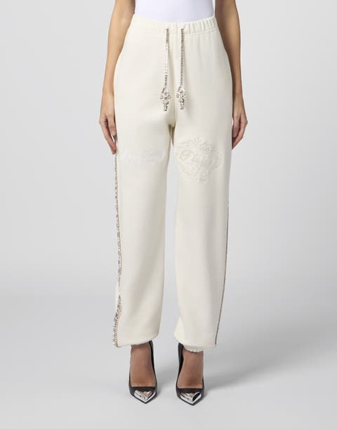 Washed Joggers Tennis Club Crystals Women