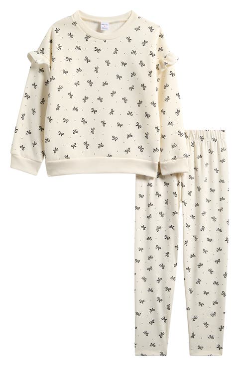 Kids' Print Sweatshirt & Sweatpants Set (Toddler & Little Kid)