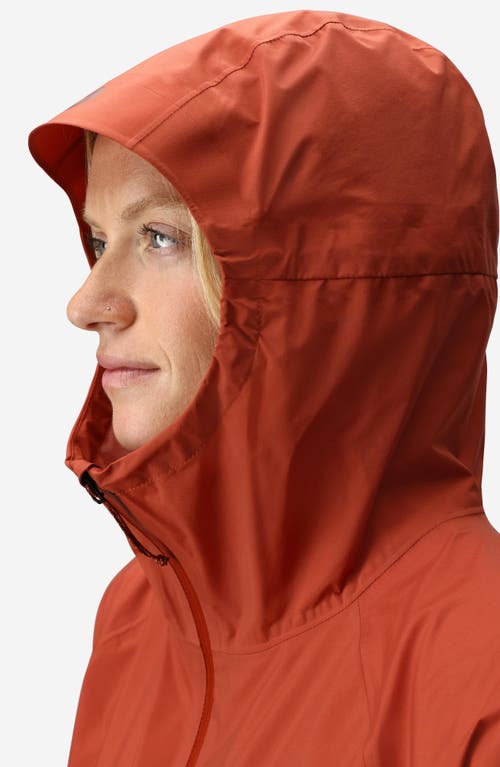 Marmot Superalloy Bio Packable Rain Jacket In Red