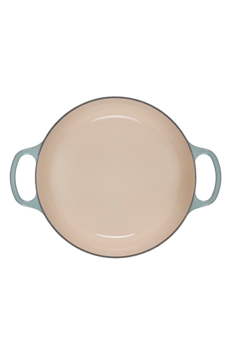 Le Creuset Signature 9-Quart Round Enamel Cast Iron French/Dutch Oven, Alternate, color, Sea Salt