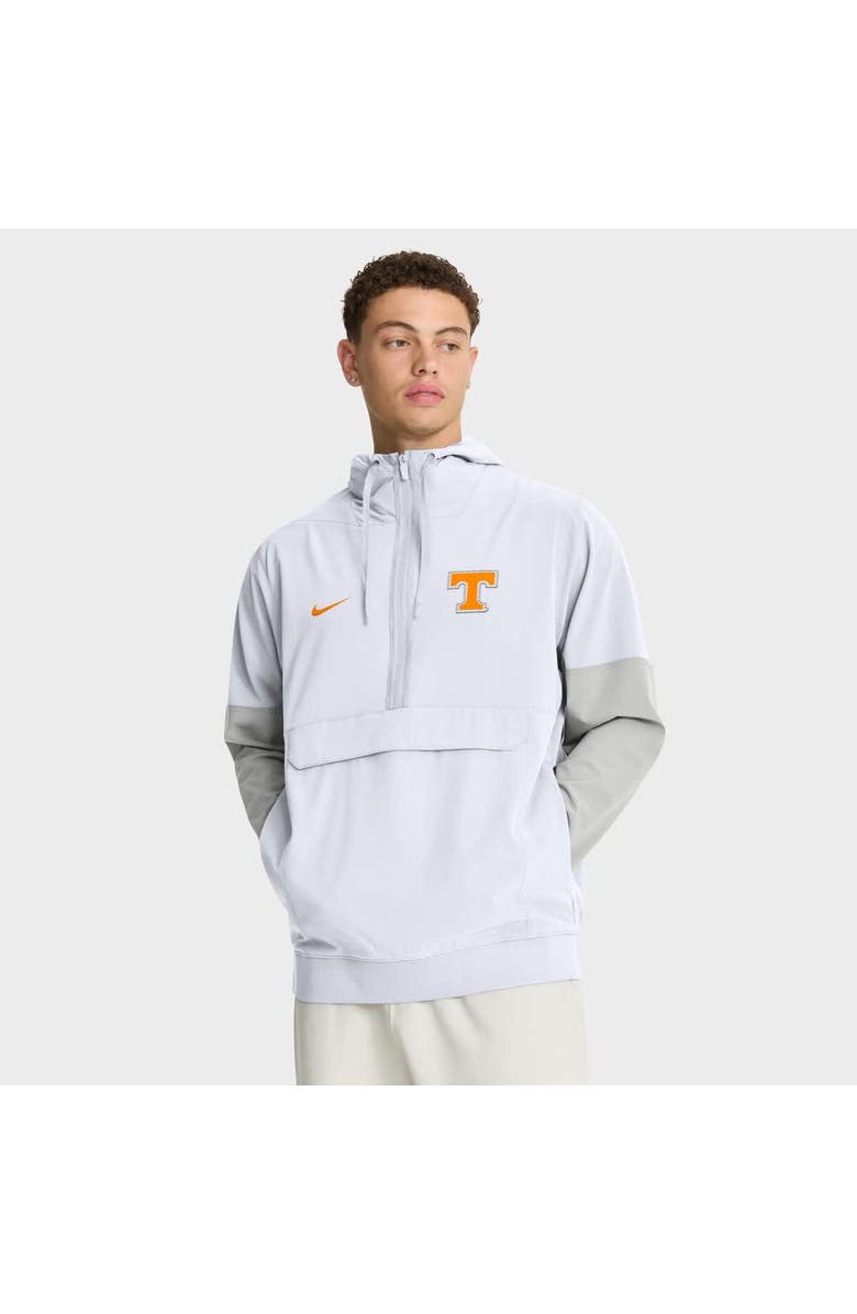 Nike Men's Nike White Tennessee Volunteers Anorak Half-Zip Hoodie Jacket, Main, color, White