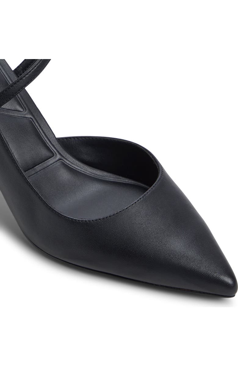 ALDO Axelle Ankle Strap Pointed Toe Pump, Alternate, color, Black