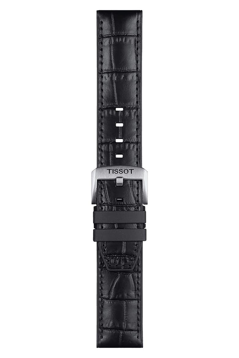 22mm Croc Embossed Leather Watch Strap video
