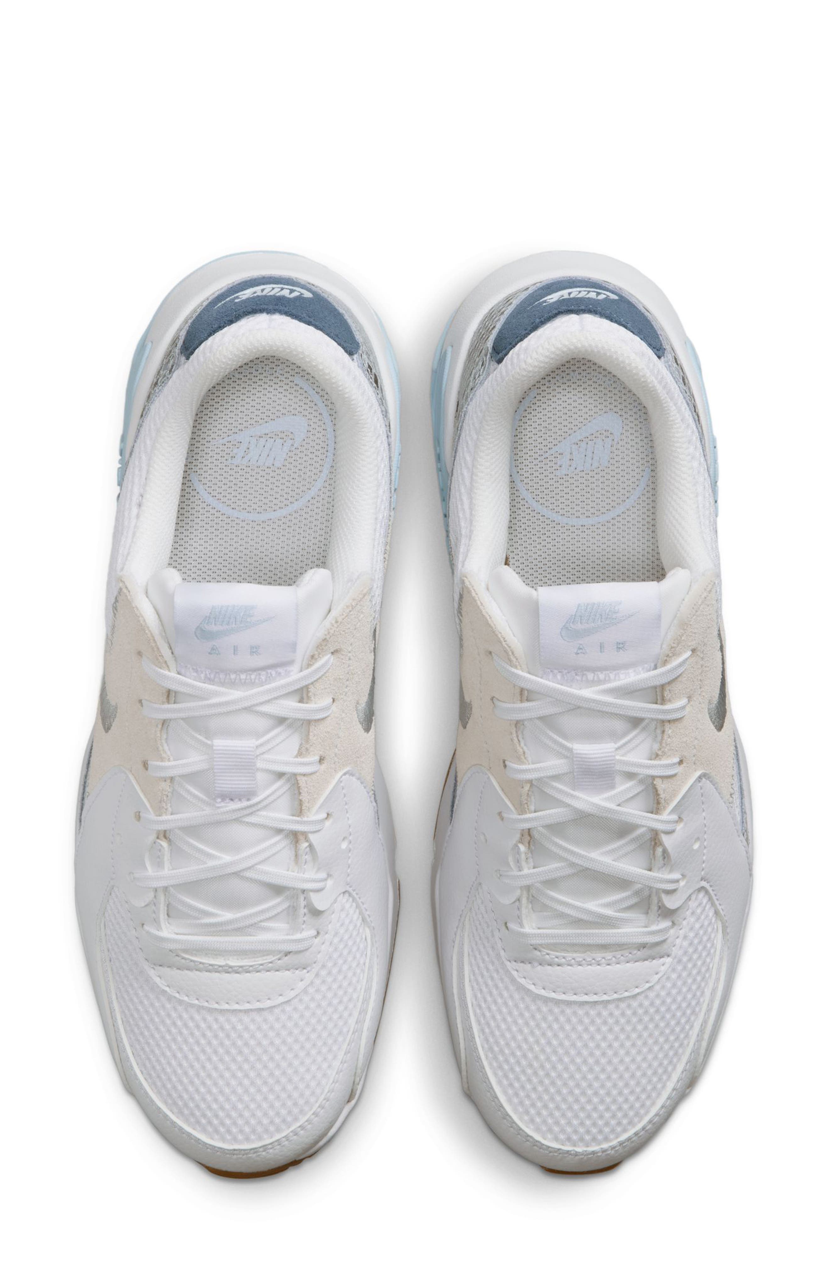 Nike Air Max Excee Sneaker, Alternate, color, White/ Wolf Grey/ Hydrogen