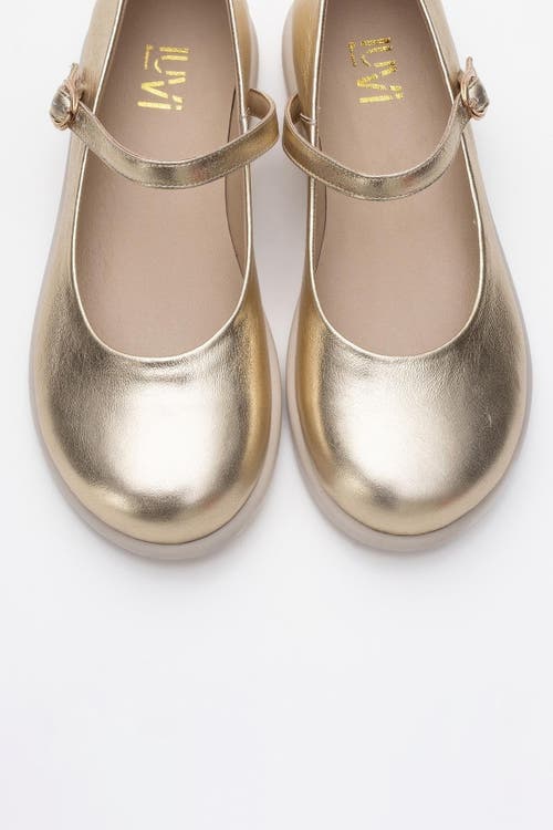 Forever & Always Shoes Anisa Leather Strap Flat