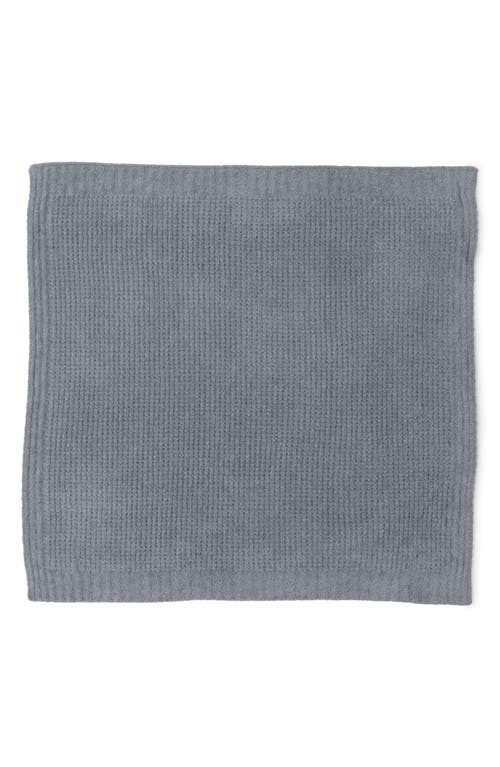 Barefoot Dreams Cozychic® Waffle Knit Receiving Blanket In Moonbeam