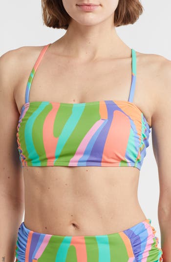 Hutch Isla Bikini Top In Multi