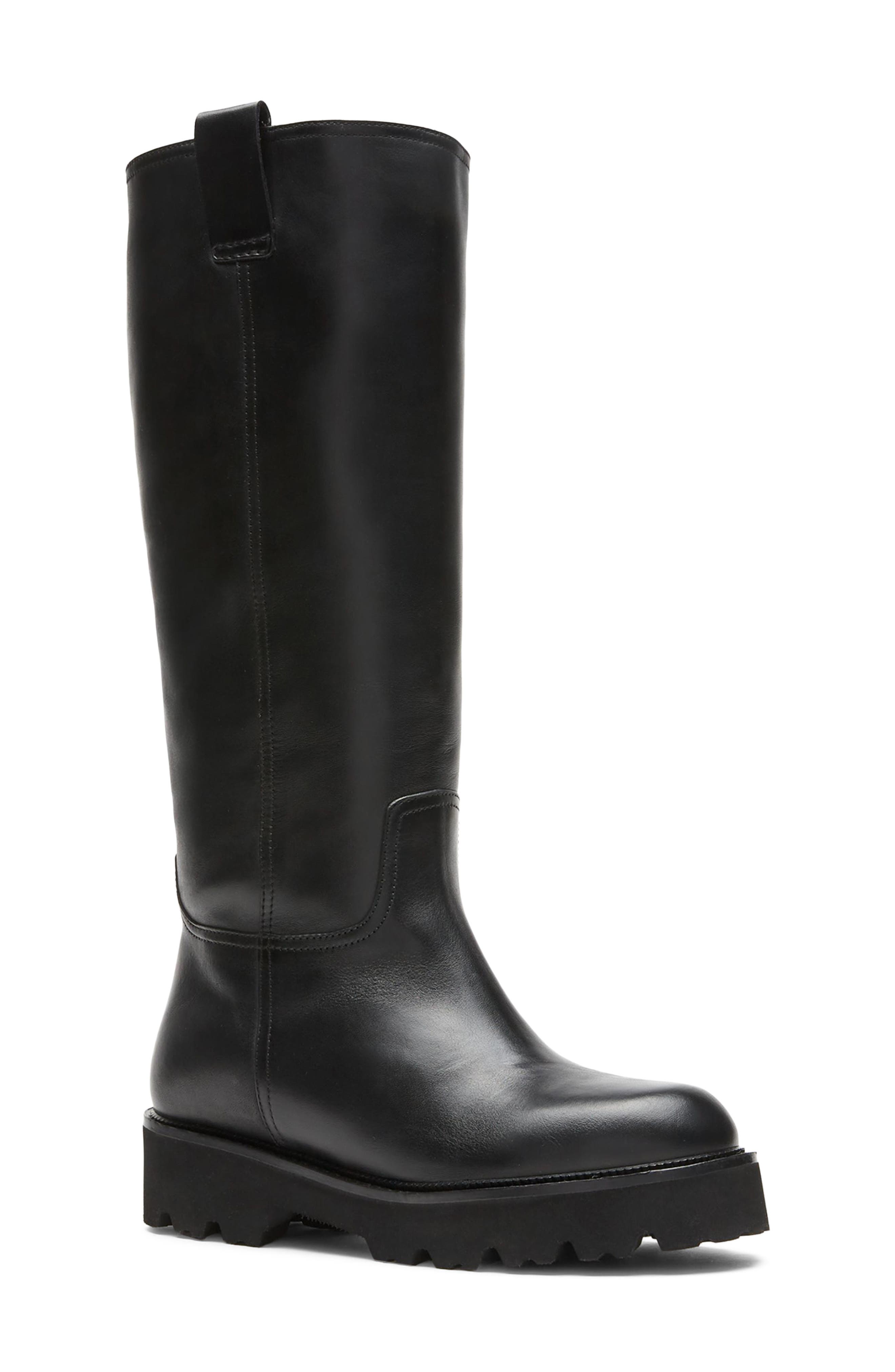 BLACK LEATHER