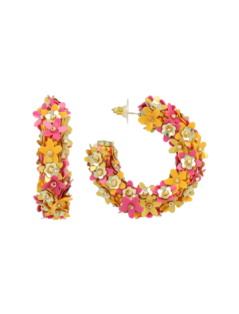 CE SQ Sequin Flower Creole M - Sunset Mix