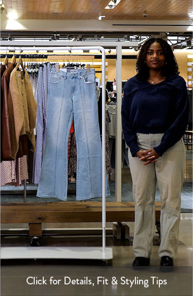 Seamed Flare Jeans, sales video thumbnail