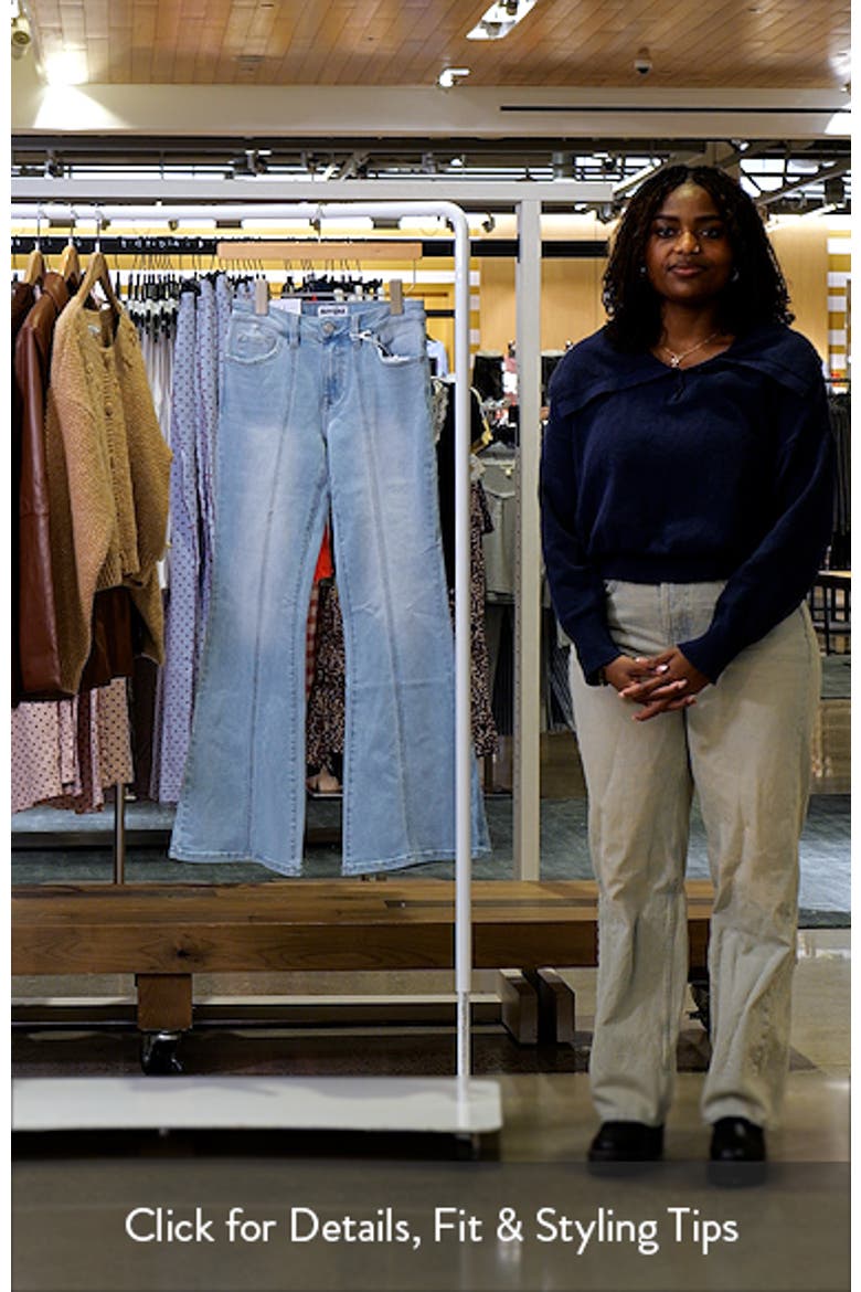 Seamed Flare Jeans video