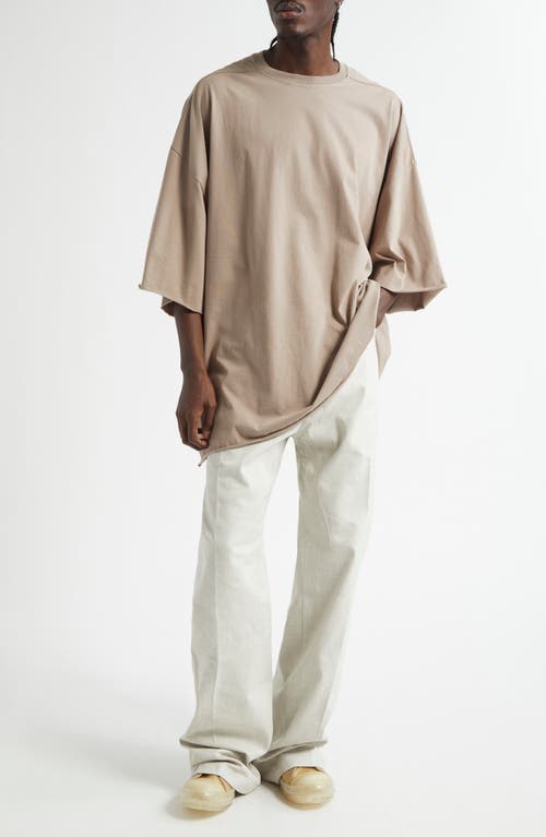 Rick Owens Geth Wide Leg Jeans In Dinge