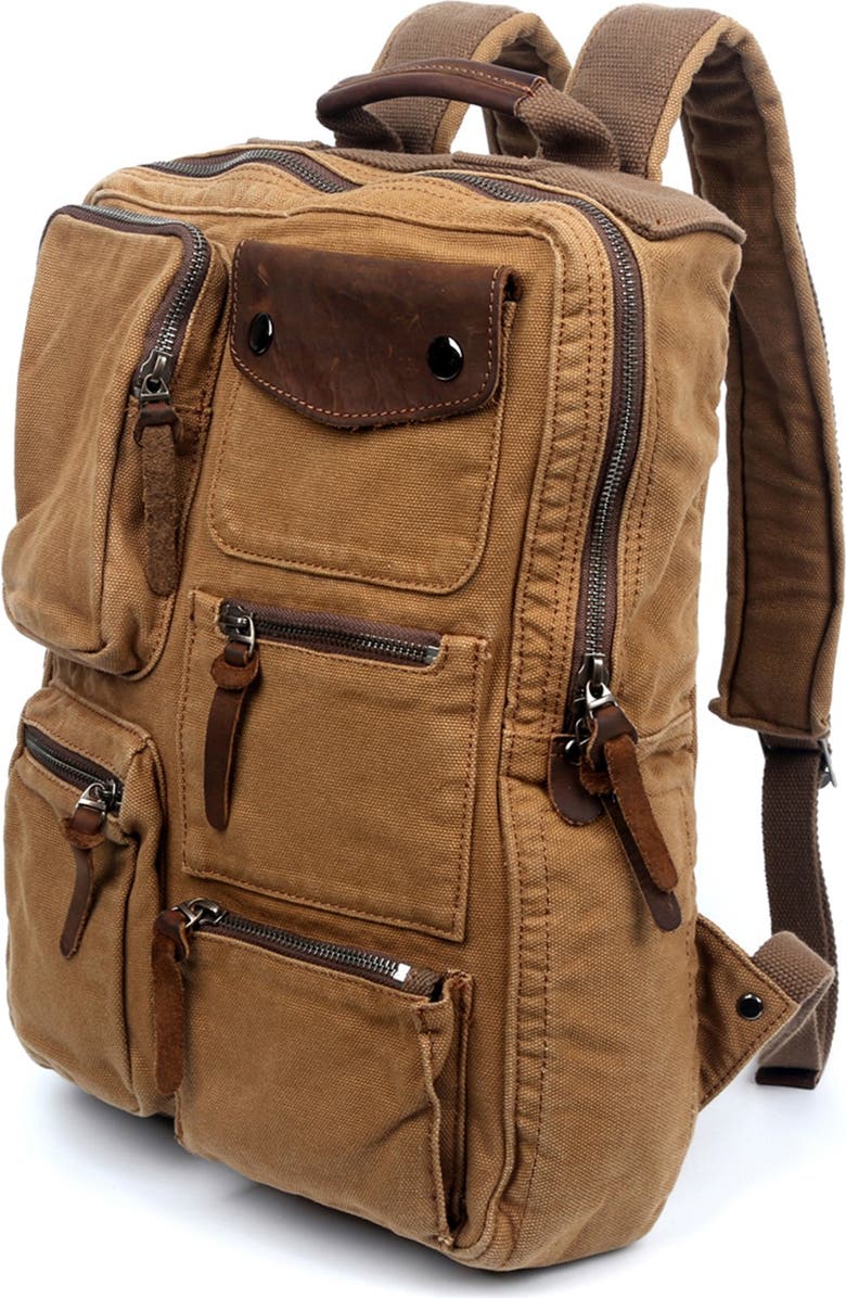 THE SAME DIRECTION Ridge Valley Canvas Backpack, Alternate, color,