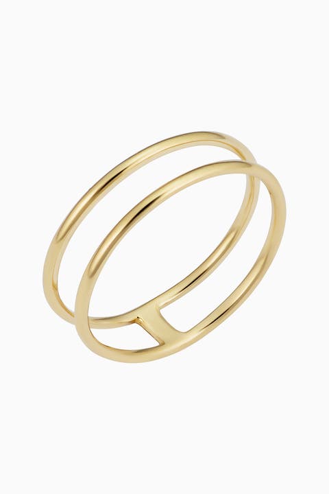 14K Yellow Gold Hudson Petite Ring