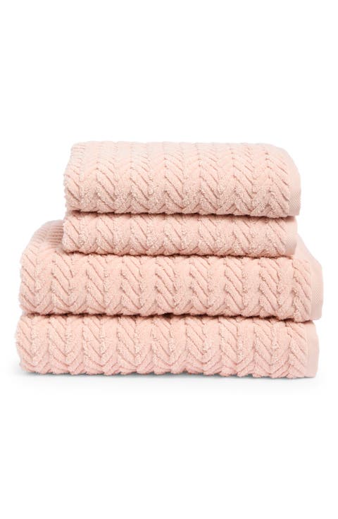 Seville 4-Piece Cotton Towel Set