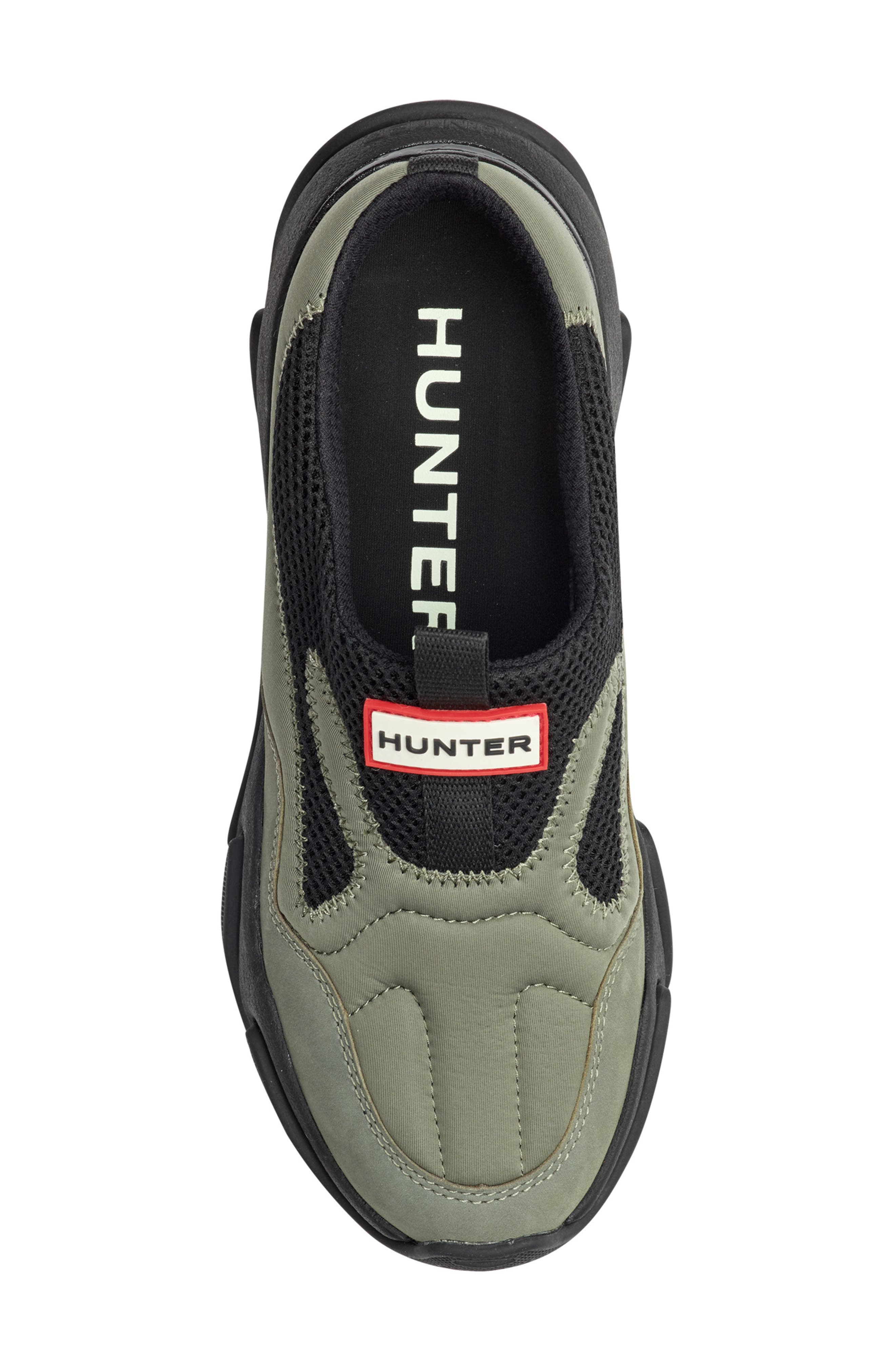Hunter Darisa Water Repellent Slip-On Shoe, Alternate, color, Dark Green