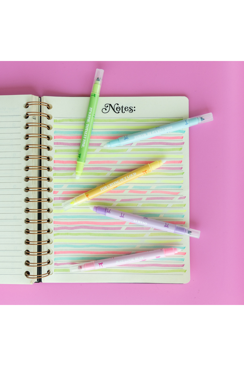 Book Club Erasable Highlighter Set, Alternate, color, Assorted Pre-Pack
