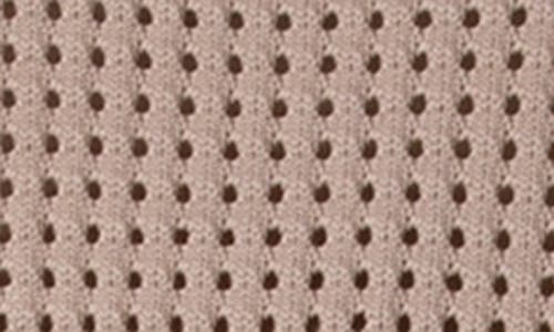 Akris Punto Boat Neck Dot Mesh Sweater In Beige