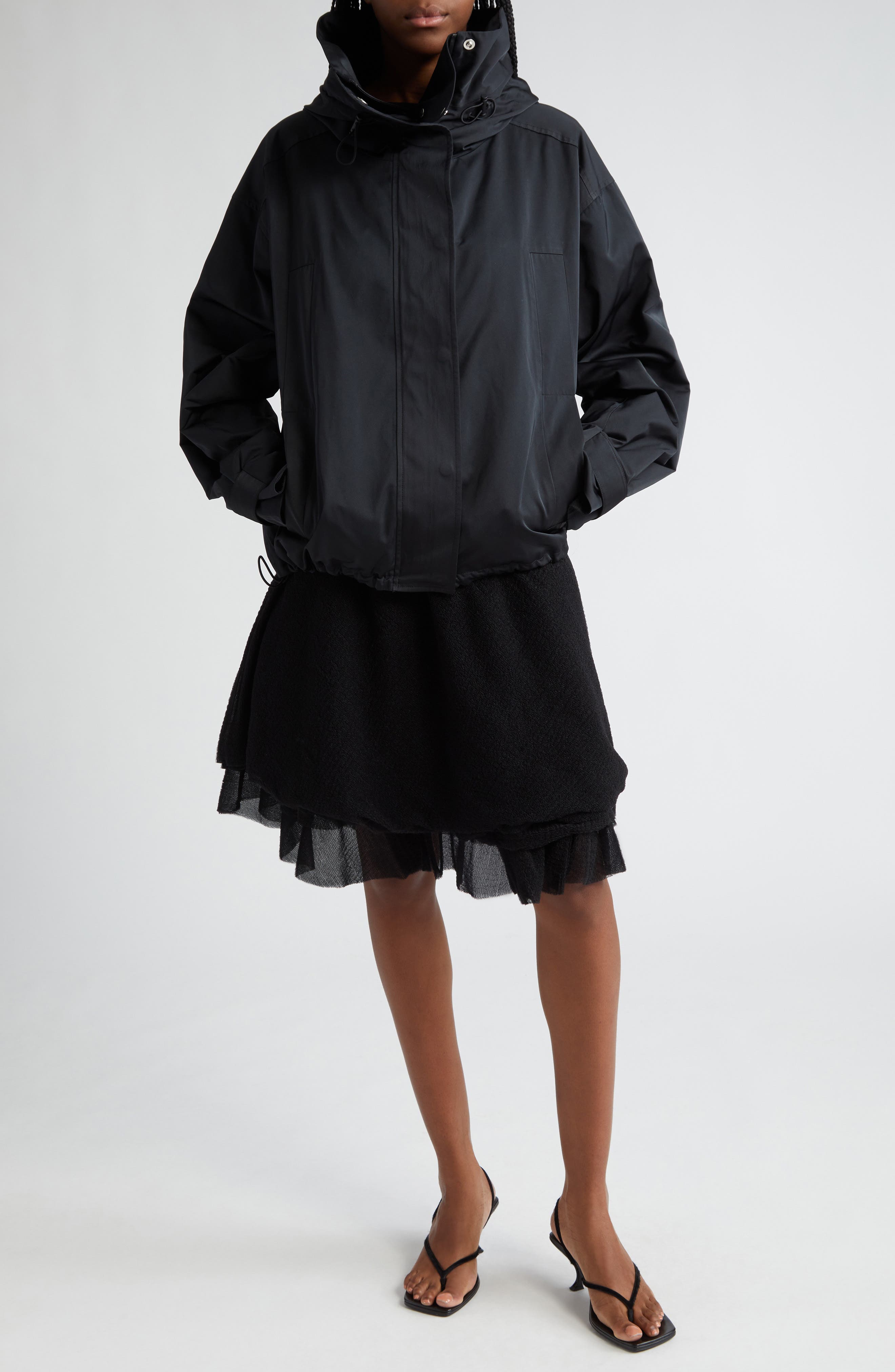 Maxwell Water Resistant Gabardine Anorak (Women) | Nordstrom
