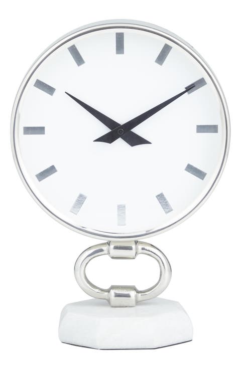Modern Stainless Steel Clock