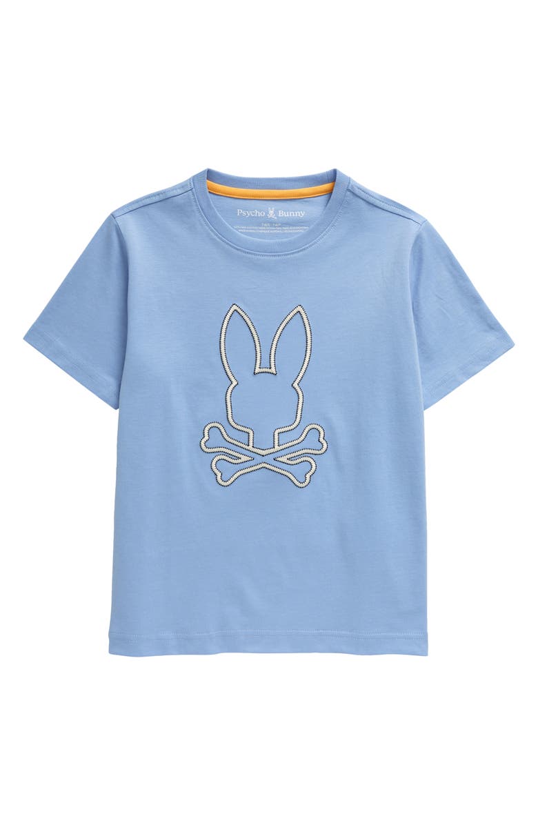 Psycho Bunny Kids' Floyd Graphic T-Shirt, Main, color, 