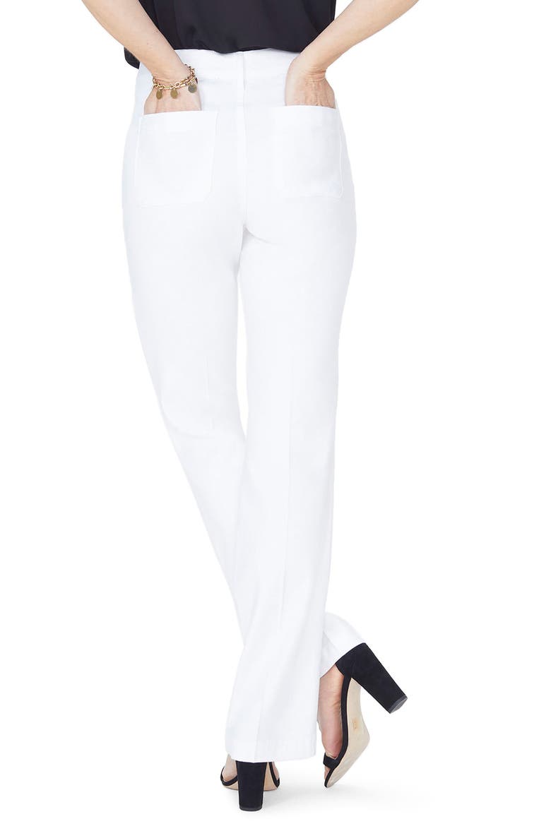 Linen Trousers, Alternate, color, OPTIC WHITE