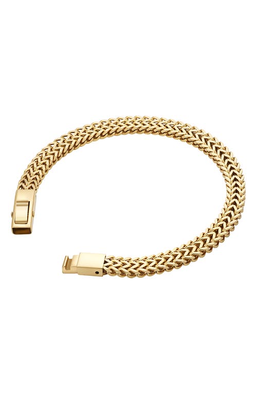 Geoffrey Beene Franco Chain Bracelet In Gold
