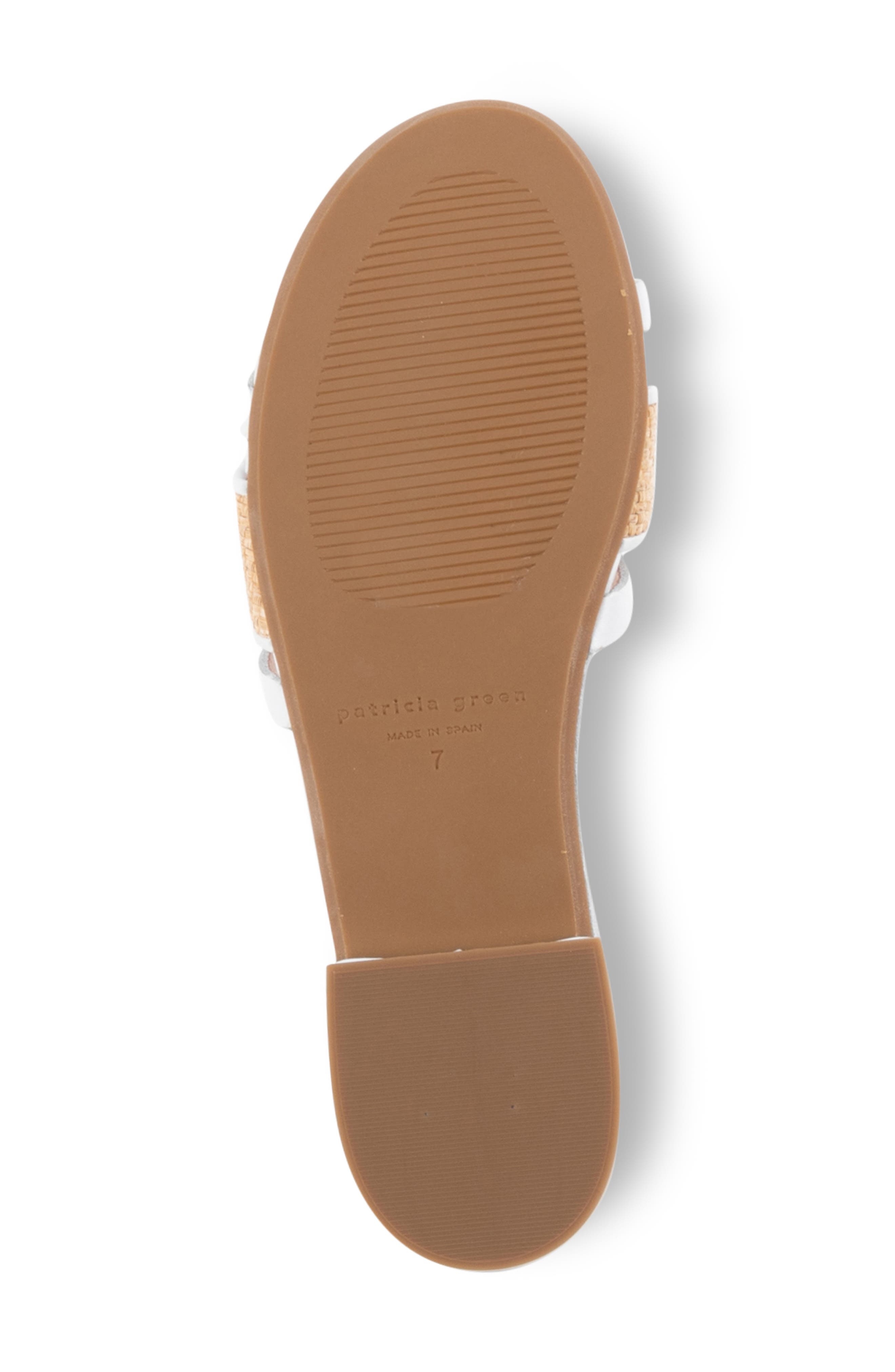 patricia green Amalfi Slide Sandal, Alternate, color, White