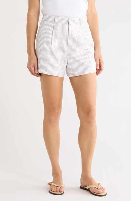 Frank & Eileen Waterford Stripe Cotton Shorts