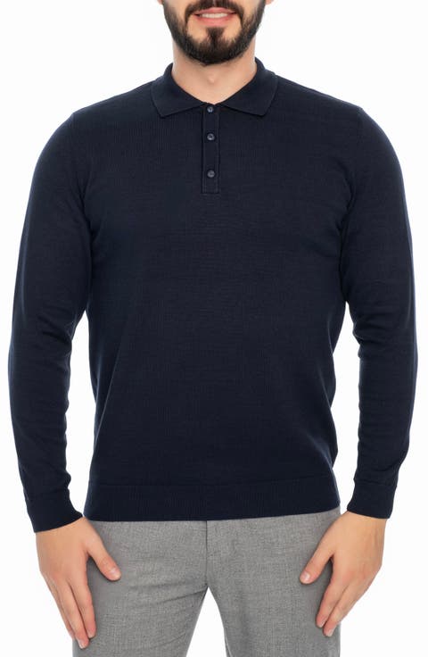 Long Sleeve Polo