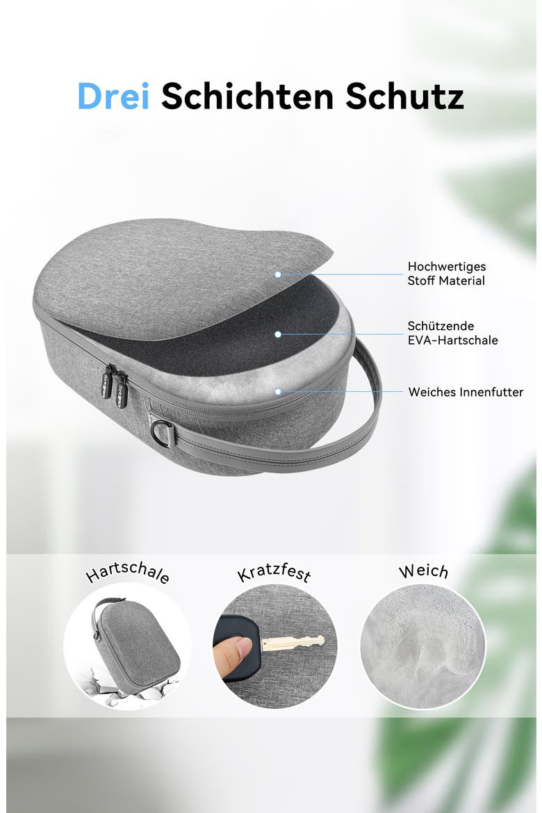 VR Travel Carrying Case for Meta Quest 2/3/3S, Alternate, color, Grey