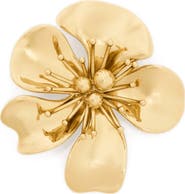 Kate Spade New York gilded garden brooch