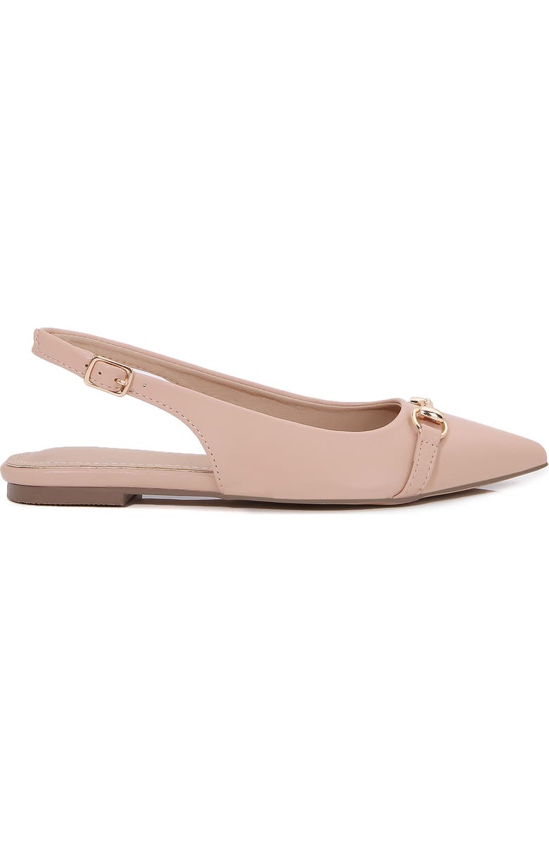BERNESS Bit Slingback Flat, Alternate, color, Beige
