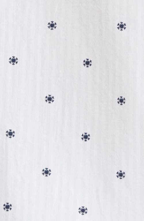 Nordstrom Print Cotton Pajamas In White