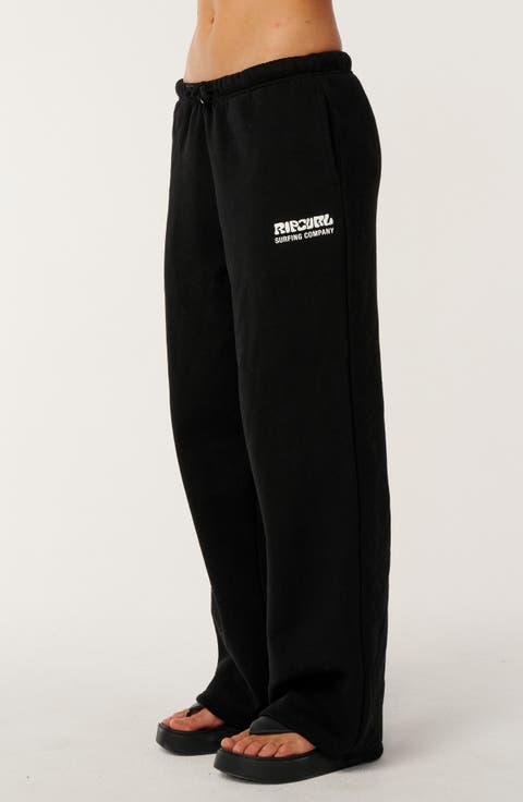 Surf Puff Wide Leg Sweatpants